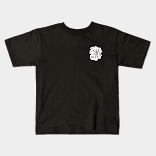 Small White FMT Logo Kids T-Shirt